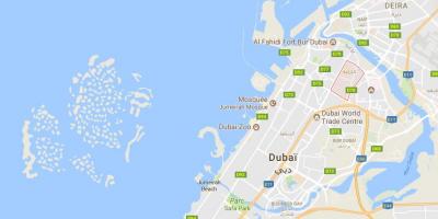 Karama Dubai mapa