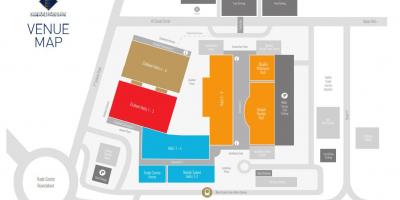 Mapa de Dubai mall aparcamento