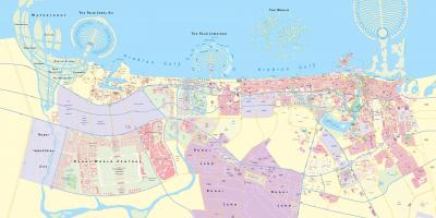 Mapa de Dubai fóra de liña