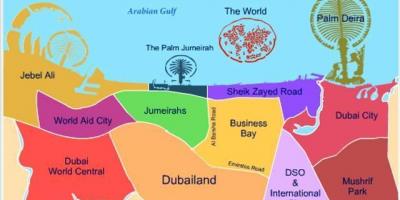 Mapa de Dubailand