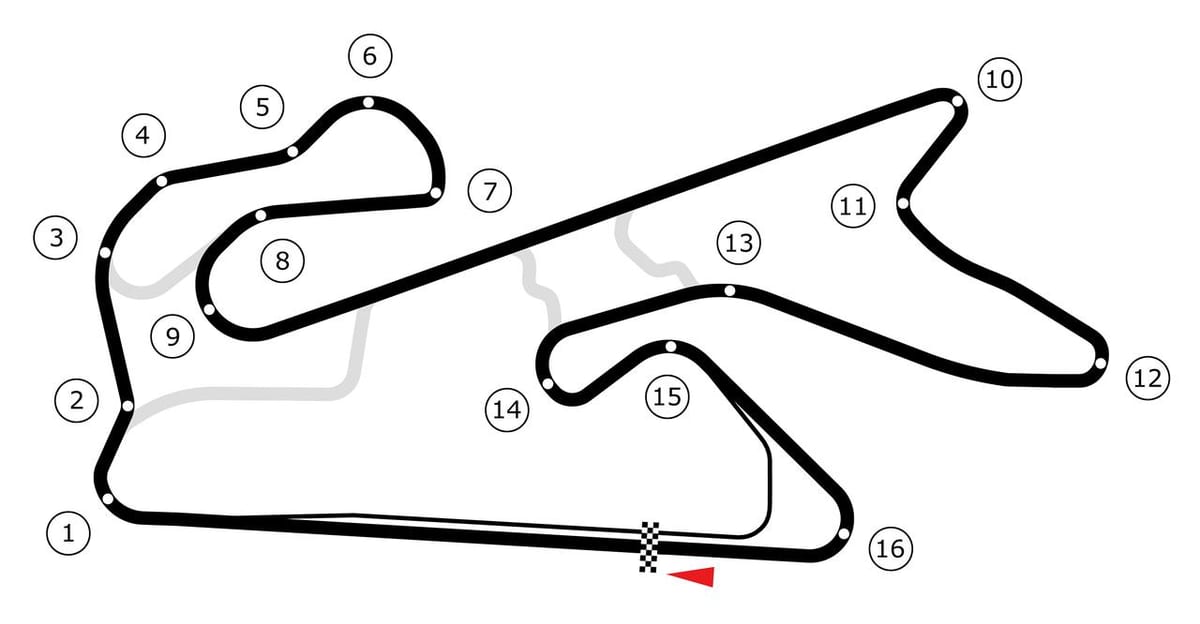 mapa de Dubai autódromo