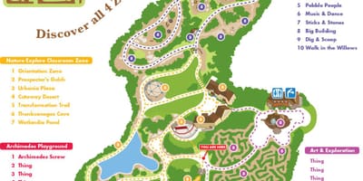Mapa de Descubrimento Xardíns Dubai