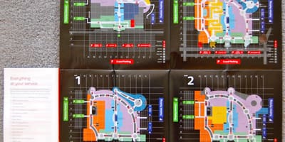 A Dubai mall mapa
